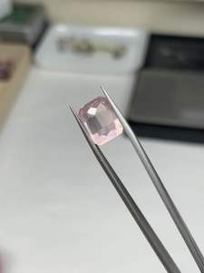 725TA1- ĐÁ THẠCH ANH HỒNG THIÊN NHIÊN ( Không xử lý) ( thông số trong ảnh chụp) 7.25 Carat (lỗi cạnh rất nhỏ) sale