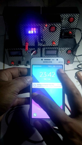 MBR Power Supply 5 amper sudah dilengkapi termometer digital pengukur tegangan baterai dan sakering