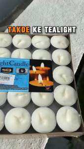 Tealight Candle/Wholesale/50pcs per pack(8hours+/-)/ 16 packs x 50pcs=800pcs