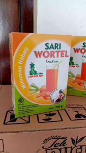 Bubuk Minuman Sari Buah Wortel 200 gram
