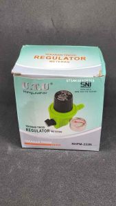 Regulator Gas UTU Tekanan Tinggi + Meteran
