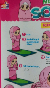 POSTER MUDAHNYA SOLAT-ANA MUSLIM (PEREMPUAN)