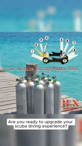 8-in-1 Scuba Diving Multi-Tool