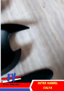 Cover Handle Outer Pegangan Pintu Mobil Toyota Calya 2016-2024 Hitam Doff