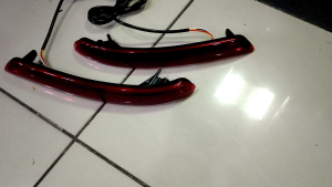 Lampu reflektor bumper belakang mobil toyota All New Innova 2016 reflector bemper