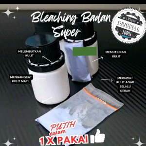 BLEACHING BADAN PEMUTIH KULIT ALA SALON SUPER