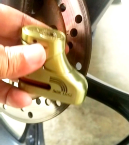 Kunci Disk Lock Gembok Cakram Motor Mindy World Class Anti Maling