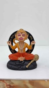 Meditating Hanuman Home Decoration & Car dashboard