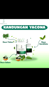 Yacona Original BPOM Ekstrak Daun Yakon Ampuh Atasi Diabetes Menurunkan Gula Darah