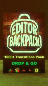 Editor Backpack – ชุดทรานซิชัน EB Vol.1 สำหรับโปรแกรมตัดต่อวิดีโอ