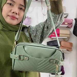 PAKET 4lIsi 4 Tas WILIAM BORDIR SELEMPANG