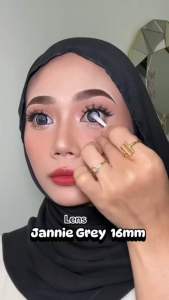 【🇲🇾Bella Lens🇲🇾】JANNIE 16MM Colour Contact Lens 6month Disposable Free Lens Case