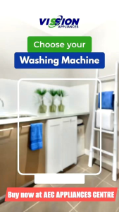 VISSION APPLIANCES SINGLE TUB WASHING MACHINE 8KG BLUE AND PINK