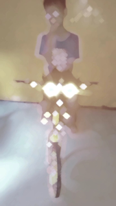 STROBO MATA SINAR LASER ROBOT DEVIL / AKSESORIS SEPEDA / VARIASI LED