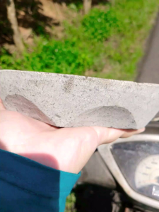 cowet sedang(21cm) bawah bergerigi