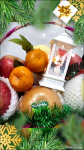 Parcel Natal 1206 Dengan Lentera Natal Include Batrey