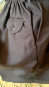 Celana Seragam Coklat SD/MI Saku Bobok