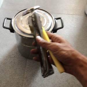 DANDANG BAKSO STAINLES 22cm TERBARU COD MURAH FREE CENTONG CAPIT