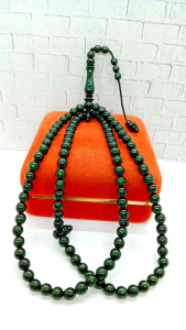 Tasbih Akar Bahar Hijau 6mm S85: Tasbih Berkualitas Tinggi & Desain Elegan