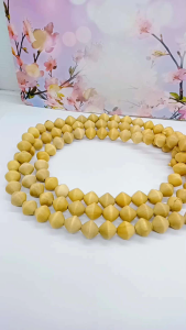 tasbih kayu kemuning gading model piramid S81