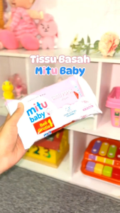 [Buy 1 get 1] Mitu Baby Tissu Basah Ganti Popok Wipes