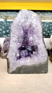 Natural Brazil High Gred Amethyst Cave Ornament