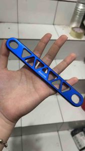 Breket Knalpot Full Cnc Breket Manisan Knalpot Variasi Braket Manisan Knalpot Pnp Aerox New & Old - Nmax New & Old Domino Aluminium Padat