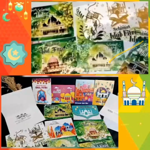 Kartu Ucapan Hari Raya Idul Fitri & Perkembangan Aksesori Parcel Lebaran