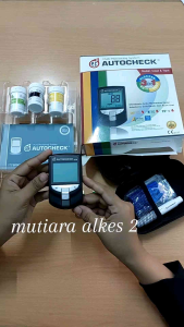 Autocheck GCU 3 in 1: Alat Autochek 3in1 untuk Cek Gula Darah, Asam Urat & Kolesterol