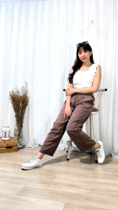 Celana Katun / pantalone / kulot lurus