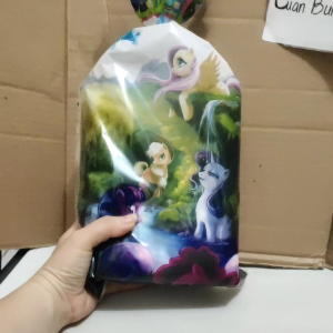 Plastik Snack Ulang Tahun (ultah) UNICRON NEW  / Plastik Karakter / Plastik OPP UNICORN NEW 10 pcs