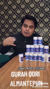 GURAH QORI ALMANTEPUN ISI 50 KAPSUL OBAT GURAH SUARA SERAK BATUK & FLU 100% ASLI ORIGINAL