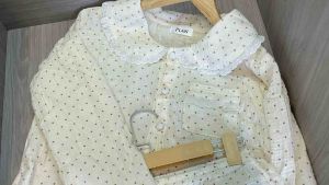 Bộ mặc nhà xô muslin .cổ sen ren tay dài quần dài 36-75kg.vải sợi tre mềm.mịn.thoáng.an toàn cho da