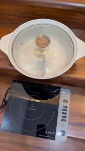 🍲Nồi lẩu nhôm đúc 2 ngăn 26cm Kaiyo của Nhật - made in Japan