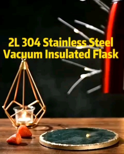 Vacuum Flask 2 Litre Stainless Steel 304 Insulated Thermal Hot Water Kettle Pot Botol Flask Tahan Panas Termos Jag Flusk Air Panas 保温瓶