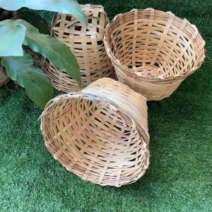 เข่งปลูกต้นไม้ตัวขายดี บรรจุดิน5โล กว้าง27ซม.สูง 20ซม. ปลูกต้น ไม้ตัว