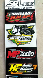STIKER AUDIO | STIKER SOUND | STIKER SOUNDSYSTEM | STIKER CROMO | STIKER PACK | STIKER 1 LEMBAR