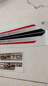 Bộ tem dán Cub 82  70 hàng nhập Thái Lan chất lượng cao dành trang trí riêng cho dòng xe này tem in lụa kĩ thuật mới màu sắc rất đẹp và bền giá bán cực tốt bán lẻ như bán sỉ