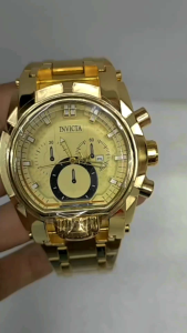 Jam tangan pria Invicta Bolt Z Cp557 Stainless steel Tanggal aktif Best seller