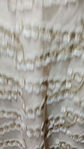 MIDI DRESS GAUN PESTA GLITTER PUTIH (M.L.Y.X) 332