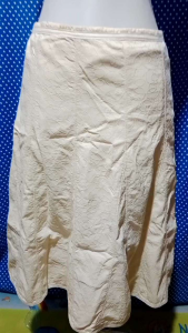 BAWAHAN WANITA ROK PENDEK KREM(ELLA) 595