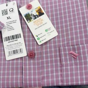 (6S0798)Áo sơ mi viettien ngắn tay lai ngang