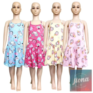 JIONA RTWs Layered Spaghetti Dress: A Stylish Choice for Your Daughter