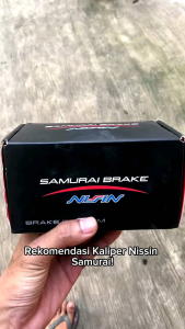 KALIPER NISSIN SAMURAI BRAKE 2 PISTON KANAN KIRI UNIVERSAL SEMUA MOTOR