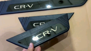Sillplate Samping Honda Crv CR-V Hybrid 2023 2024 2025 Black Chrome .