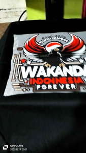 KAOS DISTRO: kaos viral wakanda indonesia