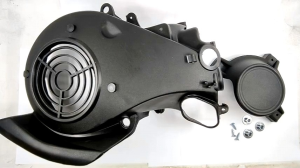 Pelindung Kipas Mesin Mio J (Harga Per Set Besar + Kecil) - Cover Comp Cooling Fan Tutup Pengaman Magnet Magnit Kipas Mesin Samping Yamaha Mio J Mio Soul GT XRide 115