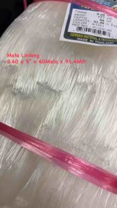 0.60 x 5” x 60Mata x 91.4Mtr(Mata Lintang)Isi Jaring Kosong/Pukat Ikan/Dolphin Brand/Fishing Net