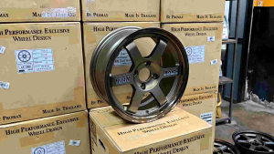 New Sport Rim 15inch Promax Wheels TE37 15X7JJ ET28 4H100 Old Gold