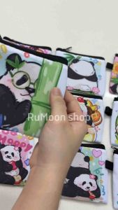 [Sẵn] Túi/ Ví nhỏ Gấu Trúc Panda Đỉnh Lưu ( Hoahoa Fubao Manh Lan Thất Tử...)